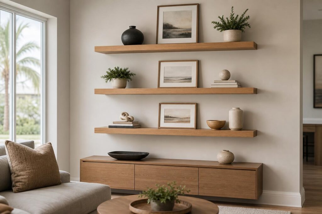 Floating Shelf Installation: What Determines Placement and a Polished Finish